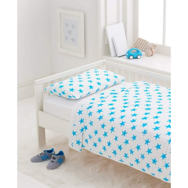 aden + anais Classic Toddler Bed in a Bag - Fluro Blue ...