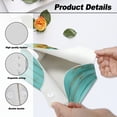 thumbnail image 6 of COEQINE Tissue Box Cover PU Leather Tissue Box Case Modern Rectangle Tissue Case Holder Table Dryer Sheet Dispenser for Home Decor Creative Decorative, Sunflower Blue Wood Grain, 6 of 7