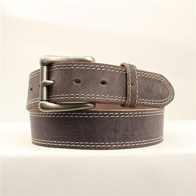Nocona Belt Co Mens Nocona Austin USA Double Stitch Work Belt