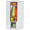 Jonti-Craft Rainbow Accents 3-double Hooks Step Corner Coat Locker