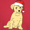 thumbnail image 3 of CafePress - Santa Puppy Dark T Shirt - Men's Classic Graphic Cotton T-Shirt, 3 of 4