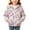 Multicolor, variant on Toddler Girls Windbreaker Jacket Floral Print Full Zip Hooded Jacket Lightweight Kids Outdoor Windproof Coats with Pockets 12M-9T