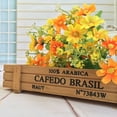 thumbnail image 3 of ZOELNIC 4 Bouquet 28 Heads Artificial Fake Daisy Flower for Home Coffee Shop Wedding Decor, 3 of 9