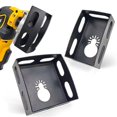 thumbnail image 5 of 2 Pcs Square Slot Cutter Oscillating Multi-Tool to Cut-in Single Gang Wall Boxes,Outlet Cutter for Drywall,Efficient Carving Tool,Black, 5 of 5