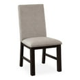 thumbnail image 3 of Furniture of America Leen Wood 5-Piece Dining Set in Antique Black and Gray, 3 of 8