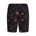 thumbnail image 2 of Lsque Heart and Stars Mens Sleep Pajama Shorts,Short Pajama Pants, Cotton Ultra-Soft Knit-Medium, 2 of 9