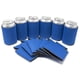 thumbnail image 1 of Paquete de 6 Enfriadores de latas de cerveza en blanco Mangas de neopreno Enfriador de latas de cerveza Manga del soporte de la botella de bebida,Azul,11 Feliz Sencillez, 1 of 3