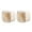 Cream color, variant on Giaone 2Pcs Dustproof Outlet Cover Easy Install Home Office Electric Plug Protectors