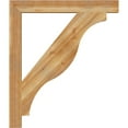 thumbnail image 3 of Ekena Millwork 4"W x 36"D x 42"H Funston Block Rough Sawn Bracket, Western Red Cedar, 3 of 4