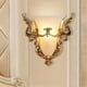 thumbnail image 3 of Luces decorativas de pared de europeo, lámpara de pared para decoración DIY con bombilla de enchufe E14 incluida, 3 of 8