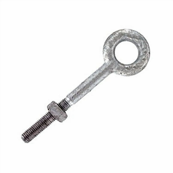 1/4" x 2" Galvanized Eye Bolt - Import