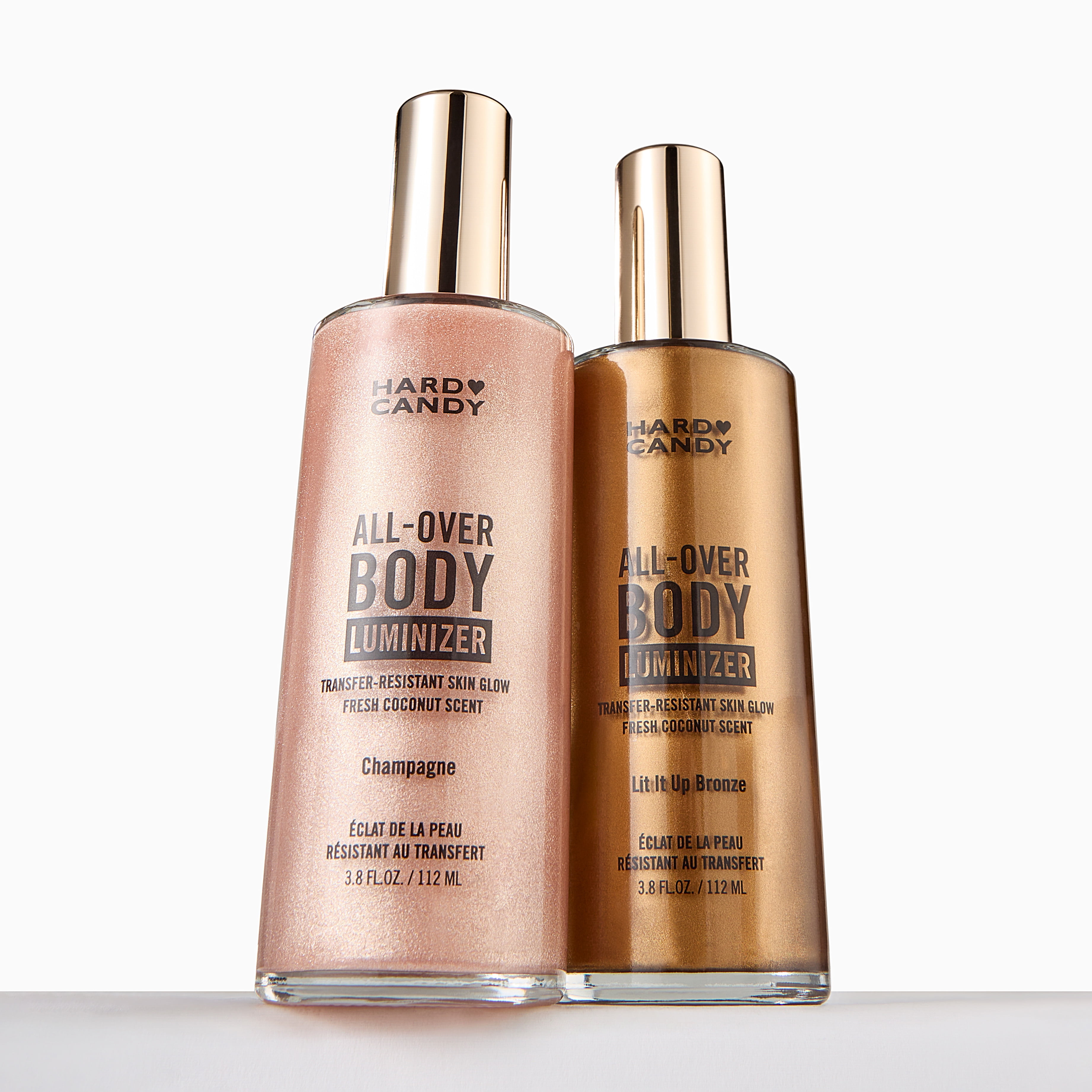 Hard Candy Sheer Envy All Over Body Luminizer, Body Oil, Champagne, Gold