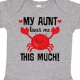 thumbnail image 4 of Inktastic My Aunt Loves Me Nephew Boys or Girls Baby Bodysuit, 4 of 5
