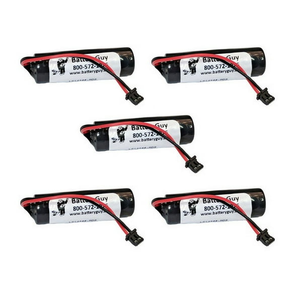 LS14500-MDS PLC Lithium Battery 3.6v 2600mah (5 PACK)