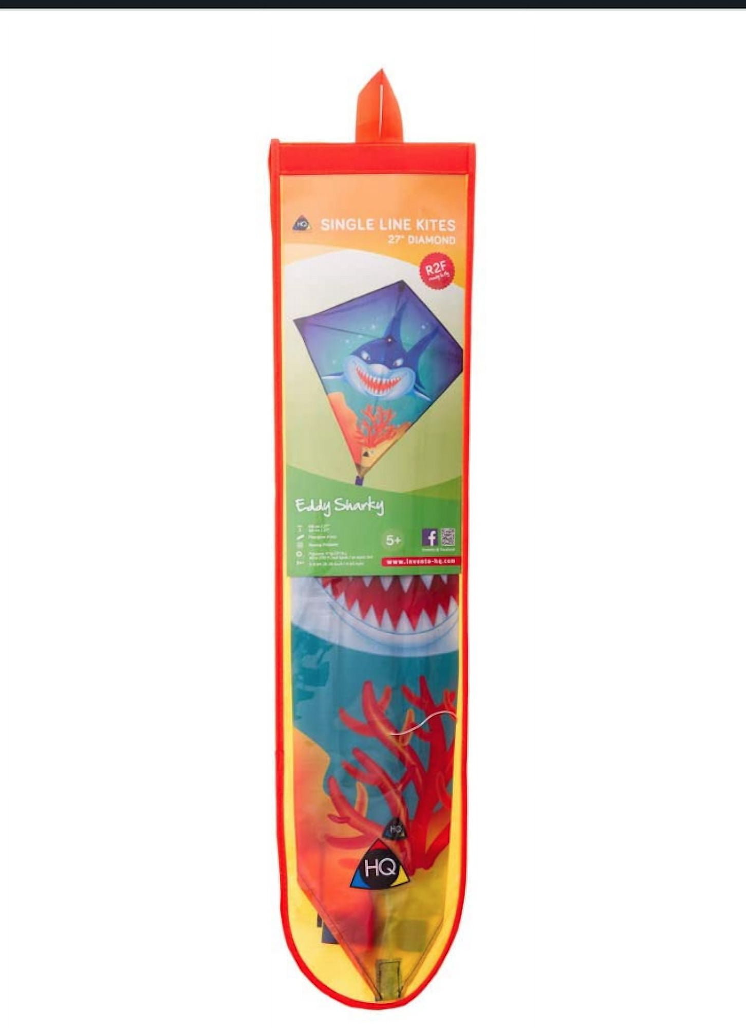 HQ Kites Eddy Sharky 27" Diamond Kite