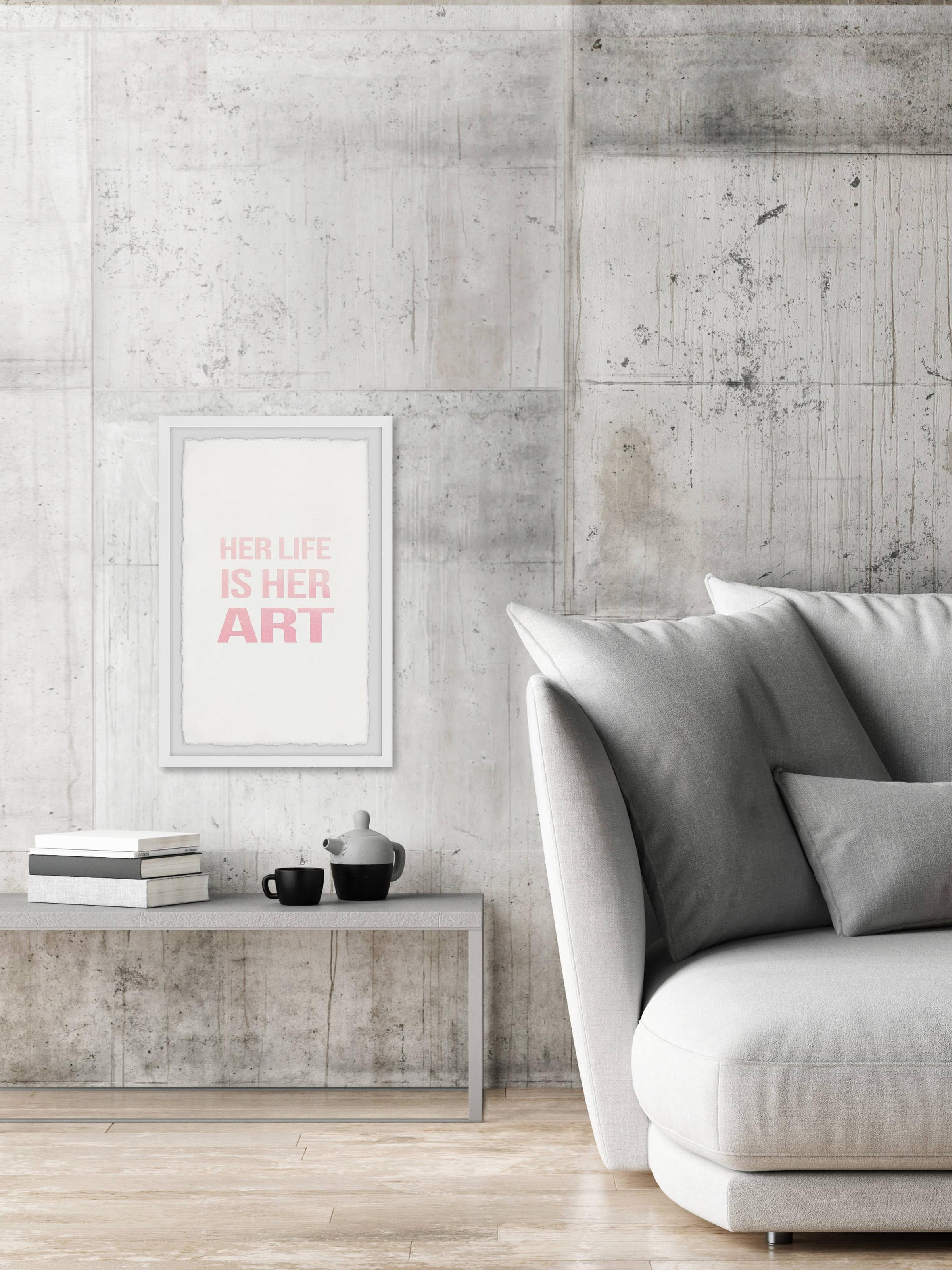 Marmont Hill Her Life Is Her Art II Framed Wall Art
