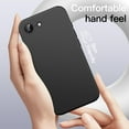 thumbnail image 3 of JETech Liquid Silicone Case for iPhone 16e 6.1-Inch 2025, Silky Soft Touch Full-Body Protective Phone Case, Anti-Scratch Shockproof Cover with Microfiber Lining (Black), 3 of 6