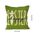 thumbnail image 3 of Easter Bunny Carrot Throw Pillow Cover Border Living Room Bedroom Decorative Cushion Cover Holiday Sofa Decorative Cushion Cover, 3 of 7