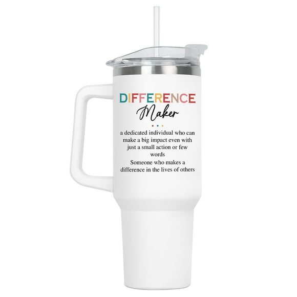 Vaso de café aislante AXIARA Difference Maker de 1,2 L con asa