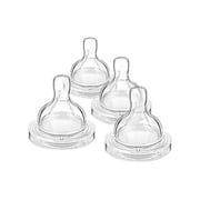 Philips Avent Anti-colic Baby Bottle Newborn Flow Nipple, 4pk, SCF421/47