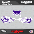 thumbnail image 2 of Kalair GFX Graphics Kit for Suzuki DRZ400SM (2001-2023) Icon Series, 2 of 5
