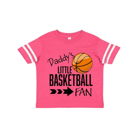 Inktastic Daddy's Little Basketball Fan Boys or Girls Toddler T-Shirt