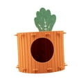 thumbnail image 3 of hengtong Cat House (Easy to Assembly) Cat Furniture Privacy Comfortable Felt Hideaway Circle S, 3 of 9