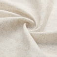 thumbnail image 5 of NixiYa Farmhouse Shower Curtain Ruffle Linen Shower Curtain for Bathroom Beige 72"x72", 5 of 5