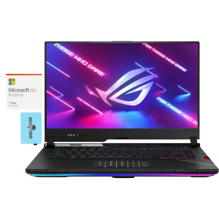 ASUS ROG Strix SCAR 15 Gaming & Entertainment Laptop (Intel i9-12900H 14-Core, 15.6" 300Hz Full HD (1920x1080), NVIDIA RTX 3060, Win 10 Pro) with Microsoft 365 Personal , Hub