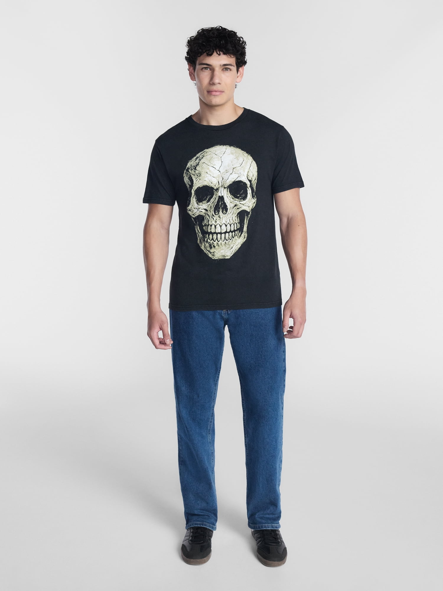 Halloween Men's Web Greometry Graphic Tee from Way to Celebrate, Sizes XS-4XLT