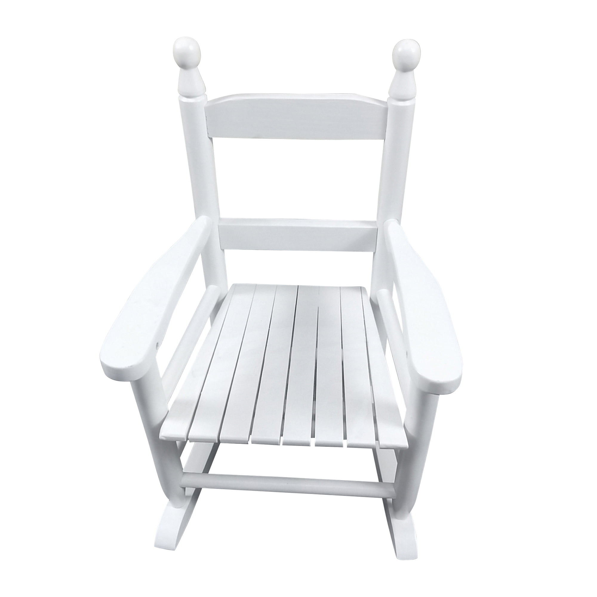 Rocking Chair,Durable Red Child’s Wooden Rocking Chair/Porch Rocker,Indoor or Outdoor,Suitable for 3-8 Years Old,white