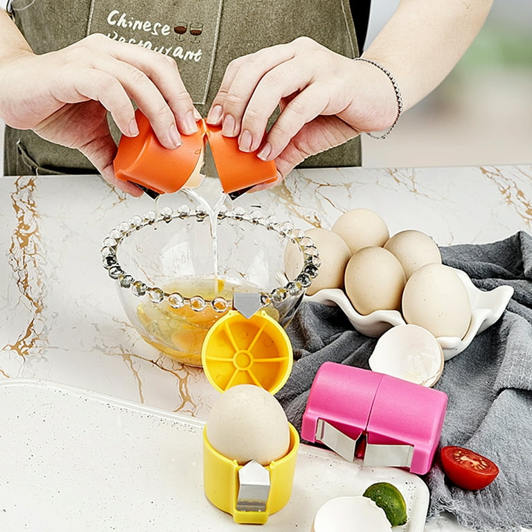 BAETEUY Egg Opener Cracker Separator Tool Handheld Eggshell Breaker Cutter  Egg Topper Remover Kitchen Gadget for Chicken Duck Goose Eggs - Walmart.com