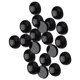 thumbnail image 5 of 20 piezas de cabujones de piedras naturales BLESIY DIY Flatback Cabochon Stones Suministros de Negro, 5 of 5