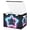 Cat Star Face, variant on Foldable Fabric Storage Bin With Handle Collapsible Basket Box Storage With Lid Organizer Bunny