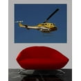 thumbnail image 2 of Wallhogs Chibi Fire Attack Helicopter Glossy Wall Mural, 2 of 2