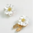 thumbnail image 5 of Pearlized Flower Button Clip Decorative Cufflinks Covers For Men Women Evening Dress Shirt Clothing Jewelry Accessories, 5 of 9