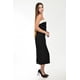 thumbnail image 2 of Vestido strapless con Moño Roman Fashon /Juvenil, 14615 (Negro) negro M, 2 of 5