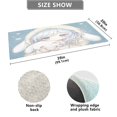 thumbnail image 3 of Lovely Girl Holding Dog Bath Mat 39x20 Non-Slip Bathroom Rugs Absorbent Soft Plush Quick Dry for Tub Shower Kitchen Home Decor, 3 of 8