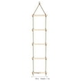 Kids Rope Ladder With Wooden Rungs Rope Ladder Outdoor Indoor Climbing ...