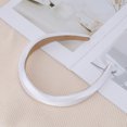 thumbnail image 3 of Unique Bargains 1 Pc Headband Irregular Satin Hair Accessories White, 3 of 5