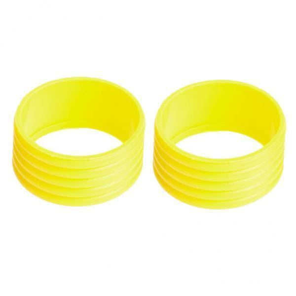 2x Paquete de 2 Anillos de Fijación de Agarre de Raqueta de Tenis de Silicona Bádminton Sellado Loop Wrap End Lock Zulema Anillo de agarre de raqueta de tenis