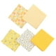 thumbnail image 2 of 5 Piezas de Acolchado de Macarena Tela de Algodón de Flor de Ciruelo Amarillo, 2 of 8