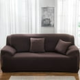 thumbnail image 2 of CHOK 2024 Sofa Slipcover L Shape Gray Sofa Cover Sectional Couch Cover Spandex Non Slip with Elastic Bottom Furniture Protector Cover for for Home Decor 2+3seater, 2 of 10