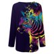 thumbnail image 5 of Tops de mujer Invierno Estampado de animales Botón Sudadera Pullover Tops Fridja  hkj1973, 5 of 5