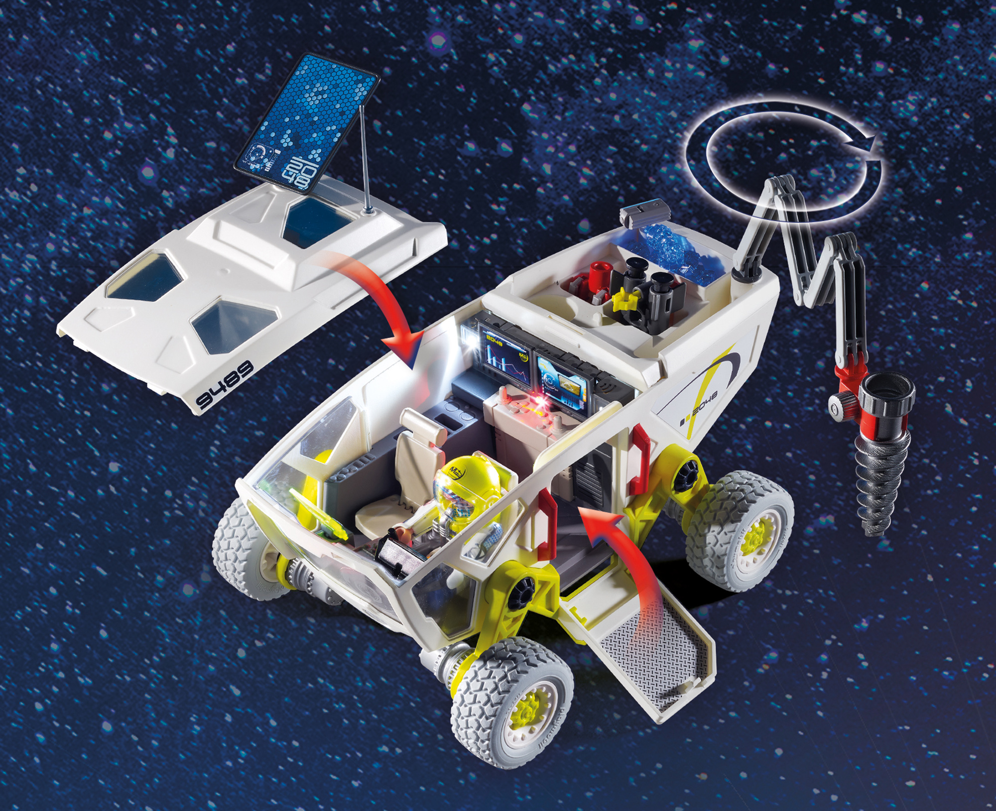 PLAYMOBIL Mars Research Vehicle - image 5 of 7