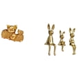 thumbnail image 1 of Escultura de resina de , figura coleccionable moderna para estantería, escritorio, centro de mesa, adorno, estante de entrada, vitr, 1 of 8