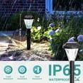 thumbnail image 2 of Luces solares para jardín GIGALUMI, paquete de 8, impermeables, luz blanca fría, 2 of 6