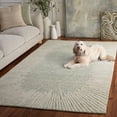 thumbnail image 3 of Safavieh Abstract Frieda Radiate Area Rug, Sage/Ivory, 4' x 6', 3 of 11