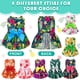thumbnail image 5 of Set L de vestidos para perros LEIFIDE Hawaii de Pet Apparel, 8 unidades, 5 of 6