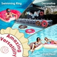 thumbnail image 4 of Pool Float Donut DMAR inflable para niños y adultos, 4 of 7